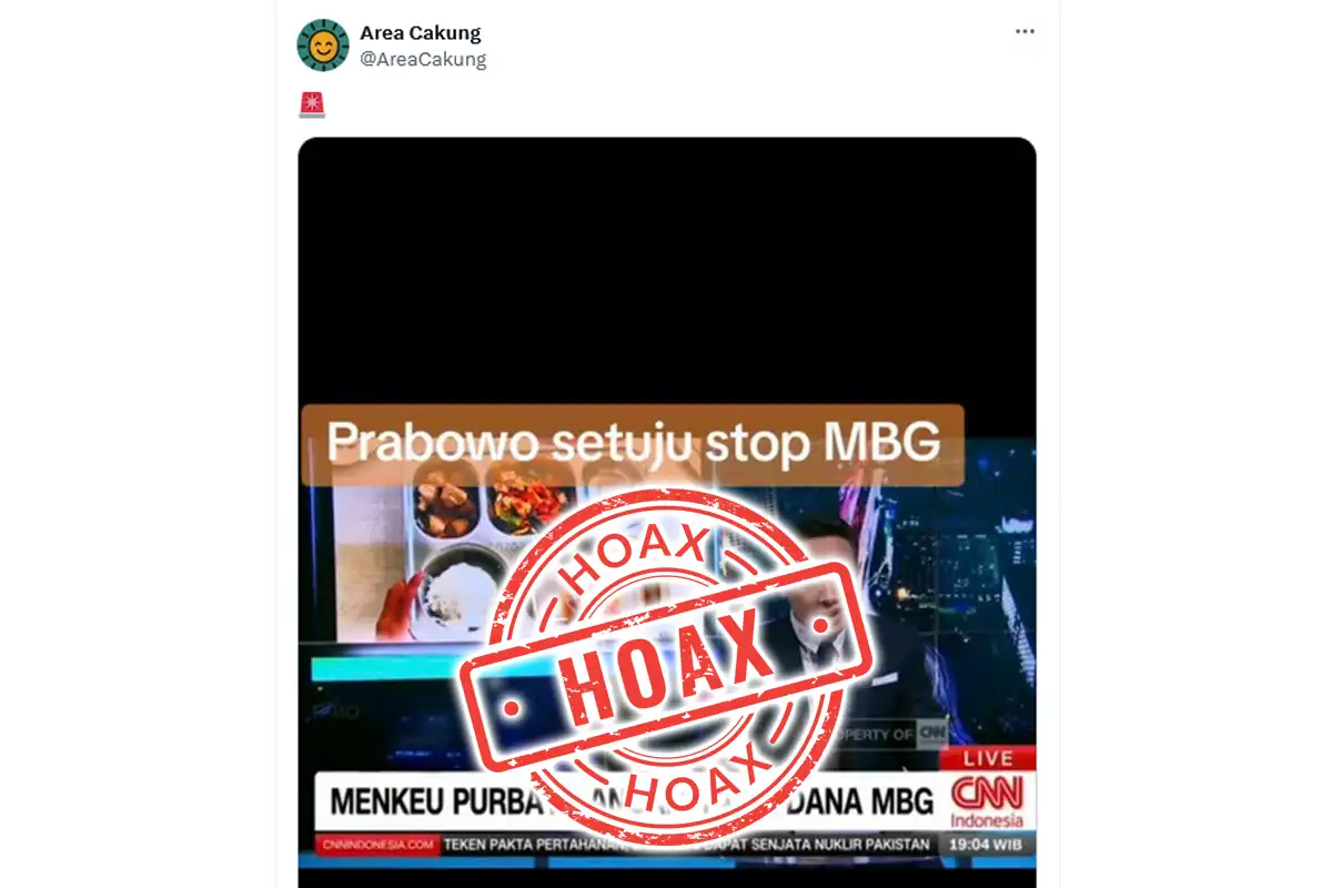 Presiden Prabowo Subianto meninjau MBG di sekolah