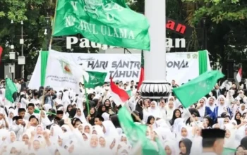 Santri Purwakarta ikuti Apel HSN 2025 di Alun-alun Pemkab Purwakarta