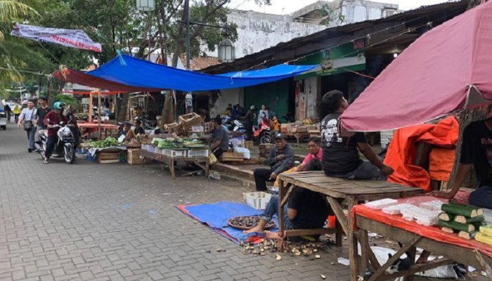 Sebanyak 40 Pedagang di Kawasan Bomero Citywalk Ditertibkan