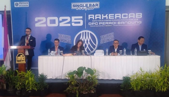 Rakercab Peradi Bandung Soroti Kesiapan Advokat Hadapi KUHP Baru 2026