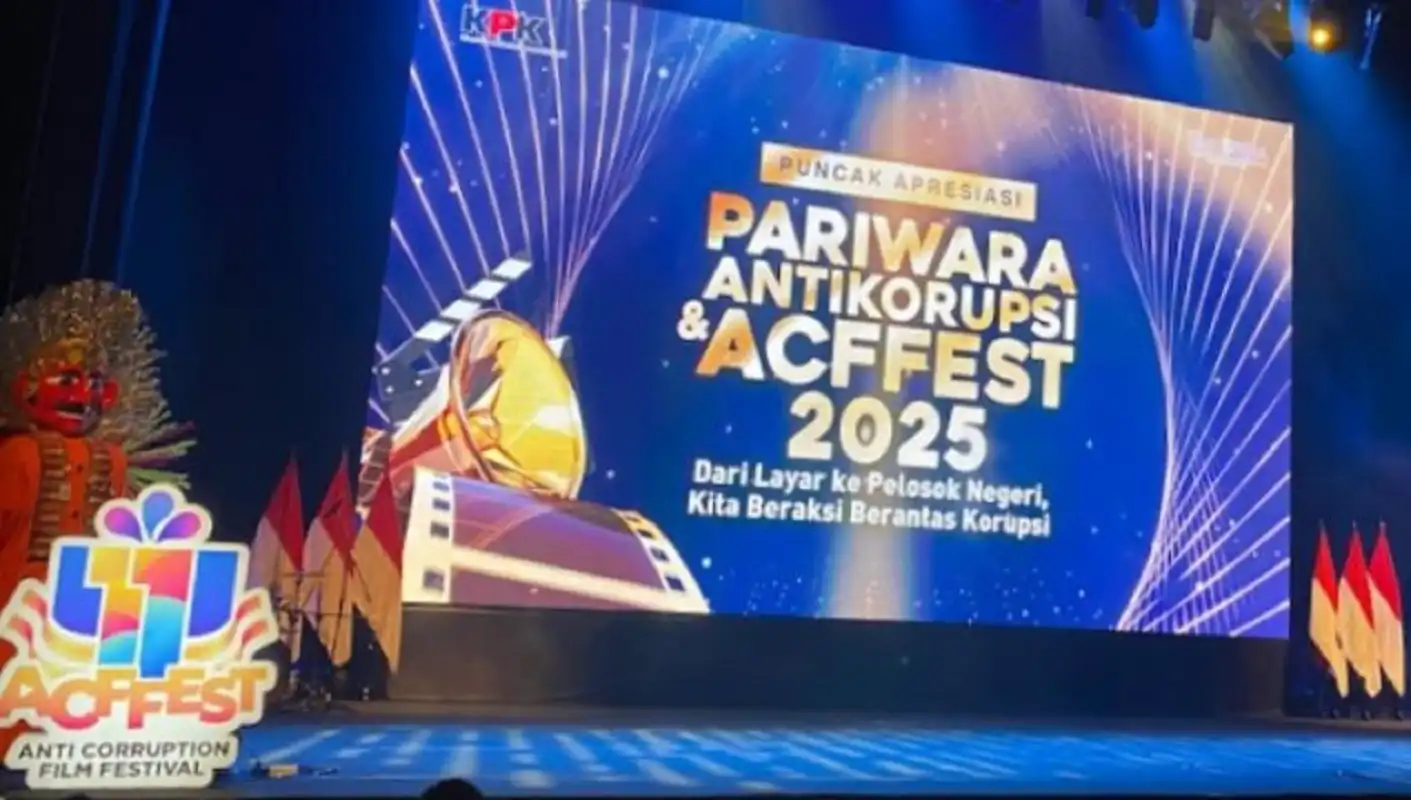 Penyerahan penghargaan ACFFEST 2025 KPK film antikorupsi Jakarta