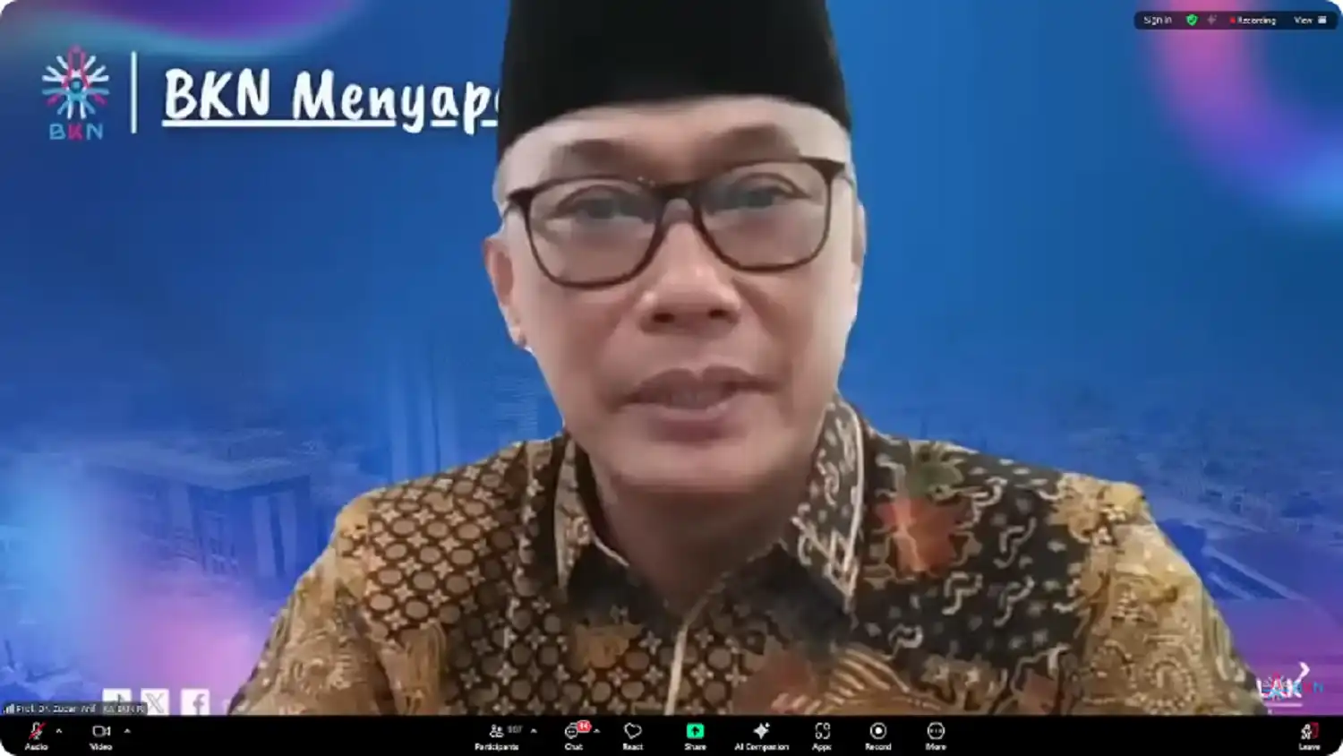 ASN dipecat karena bolos kerja