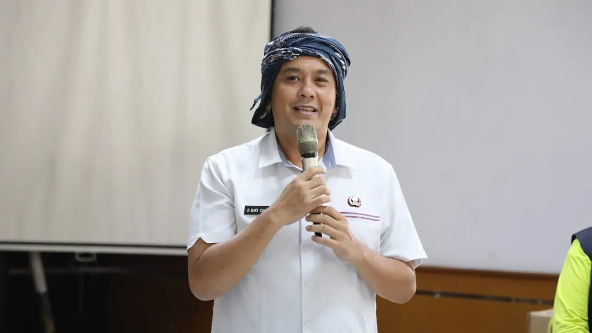Wakil Wali Kota Tasikmalaya Diky Chandra ingatkan SKPD Tasikmalaya agar kompak dan serius dalam menanggapi audiensi masyarakat Tasikmalaya