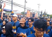 Banjir Hadiah, Ribuan Warga Padati Fun Run HUT Ke-14 NasDem Purwakarta