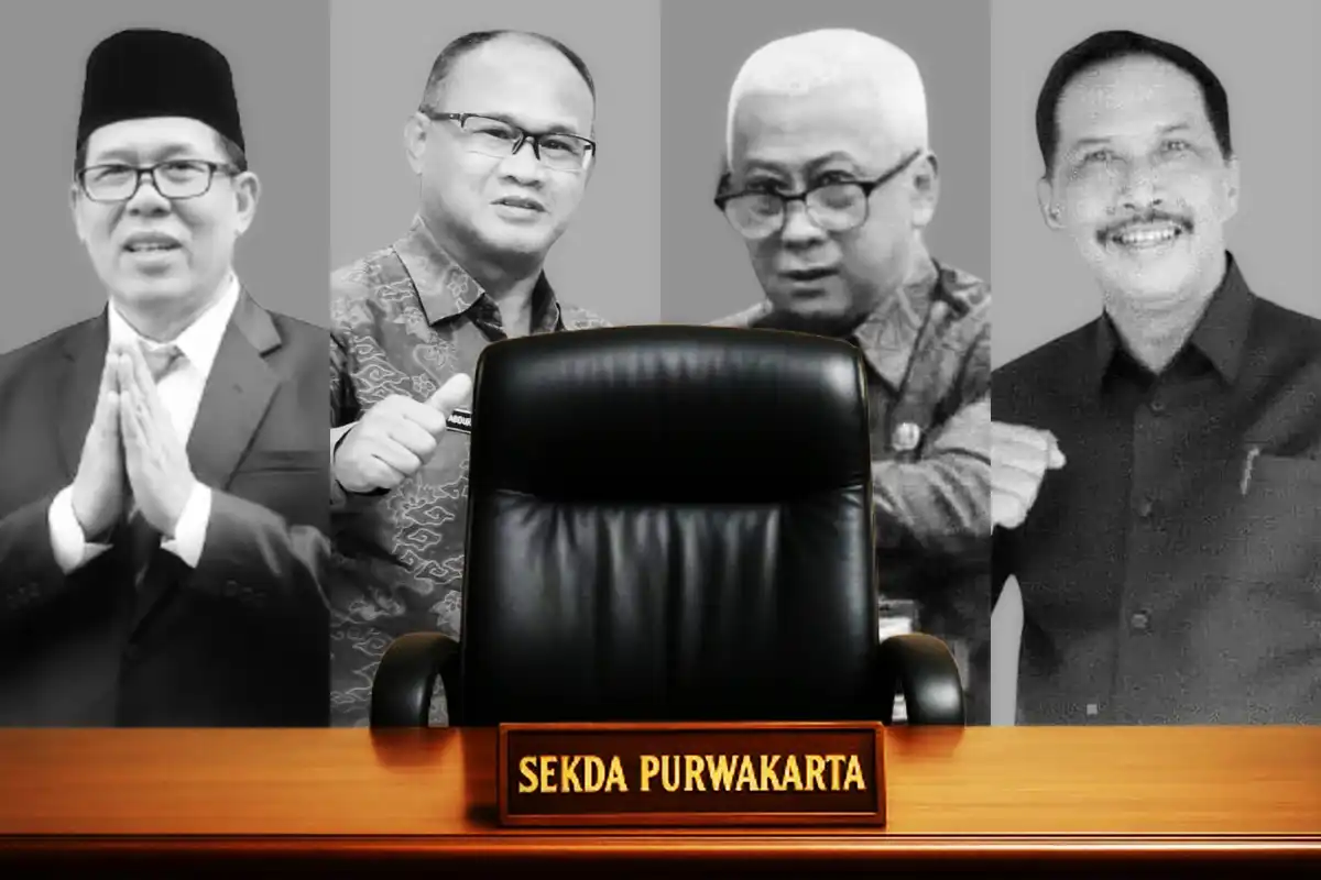 Data kekayaan dan laporan LHKPN empat calon Sekda Purwakarta.
