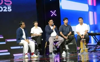 Indonesian Music Awards 2025 panggung utama piala penghargaan