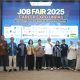 Wali Kota Muhammad Farhan meninjau stan Job Fair Bandung 2025 di Universitas Pasundan