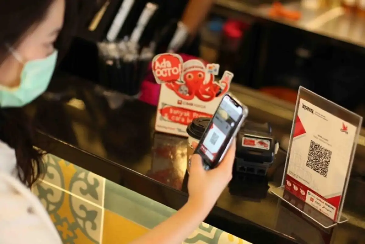 Makan HokBen Karawang Lebih Murah Pakai QRIS OCTO CIMB NIAGA