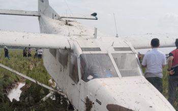 Pilot dan penumpang pesawat selamat setelah pesawat GA28 jatuh di Karawang