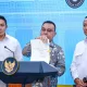 Wakil Ketua DPR Sufmi Dasco Ahmad memberikan keterangan pers mengenai rehabilitasi terdakwa ASDP oleh Presiden Prabowo.