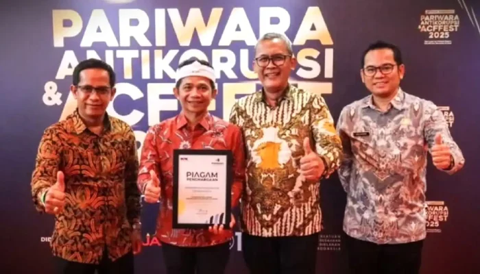 Satu-satunya di Jabar, Purwakarta Raih Penghargaan Pariwara Antikorupsi KPK