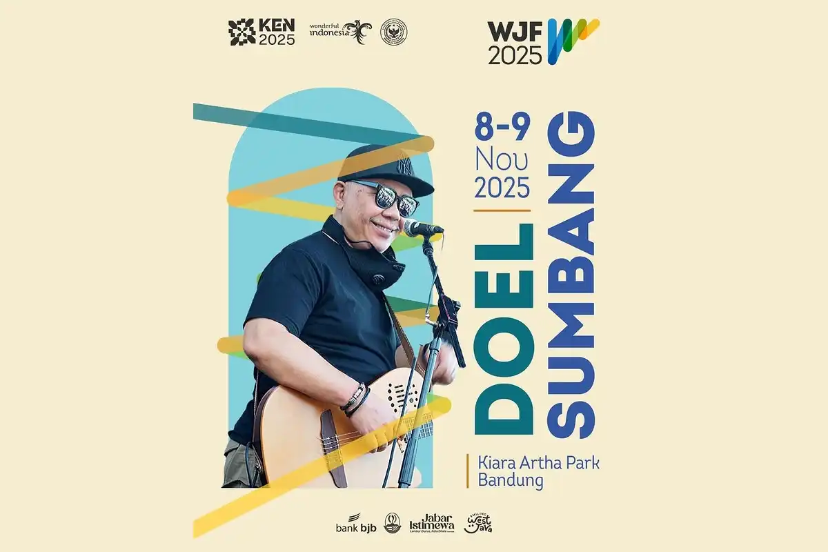 Doel Sumbang tampil di West Java Festival 2025 Bandung