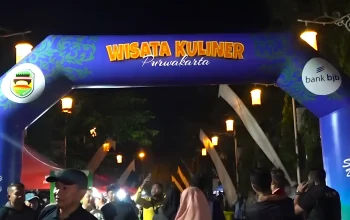 Pembukaan Wiskul Purwakarta di GOR Purnawarman