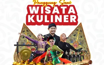 Keramaian warga di Wisata Kuliner Purwakarta GOR Purnawarman menikmati jajanan UMKM dan hiburan.
