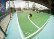 Kolong Jembatan Pasupati Disulap Jadi Zona Olahraga Modern