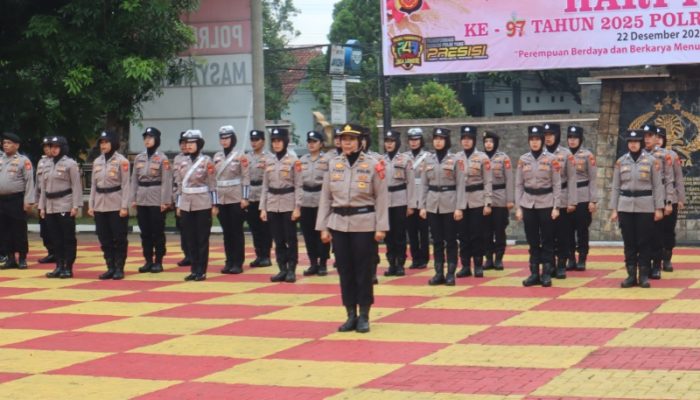 Hari Ibu di Polres Purwakarta Tegaskan Perempuan Garda Depan Perubahan