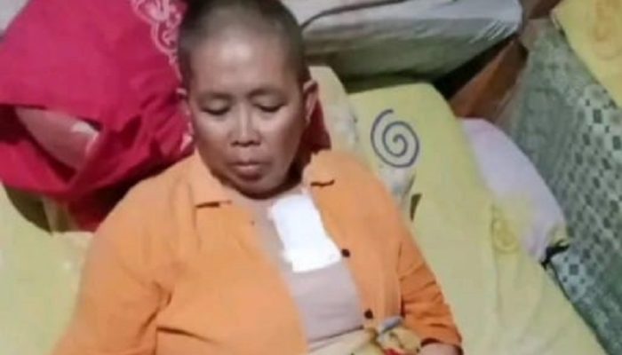 Derita Ibu Lansia Pengidap Kanker di Sukanagara Cianjur, Butuh Uluran Tangan…