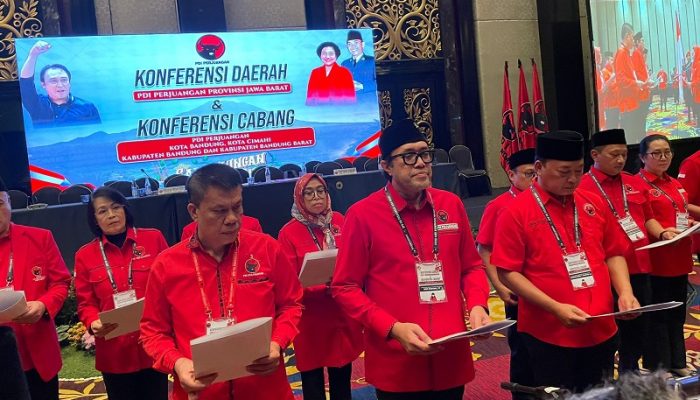 Ono Surono Terpilih Kembali Jadi Ketua PDIP Jabar, Fokus Advokasi Rakyat dan Isu Lingkungan