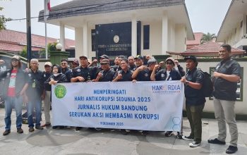 Jurnalis Hukum Bandung Minta Akses Penuh Liputan Korupsi: "Tidak Boleh Ada Tebang Pilih!"