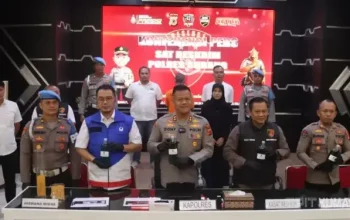 Barang bukti produksi BBM oplosan bersubsidi hasil tangkapan Polres Subang