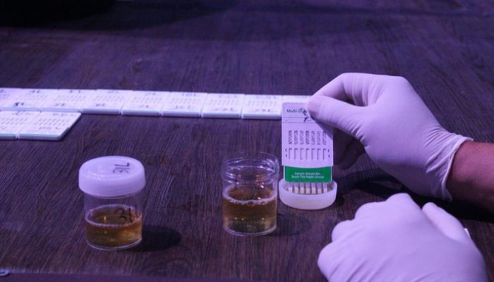 BNN Turun Gunung, Sopir Bus Dites Urine di Kawasan Wisata Lembang