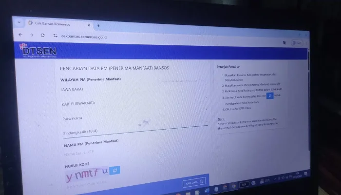 Warga Purwakarta Cek NIK DTSEN Sekarang! Pastikan Status Bansos Aktif