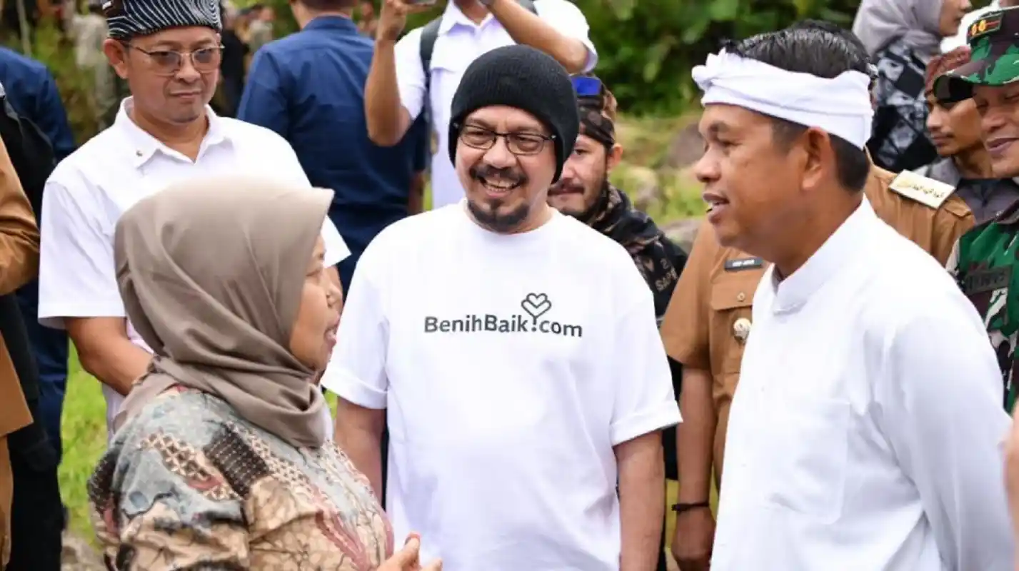 Dedi Mulyadi resmikan PLTMH Sukabumi bersama BenihBaik dan IBEKA