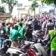 Demo Buruh Purwakarta Ricuh, Bentrokan dengan Ojol