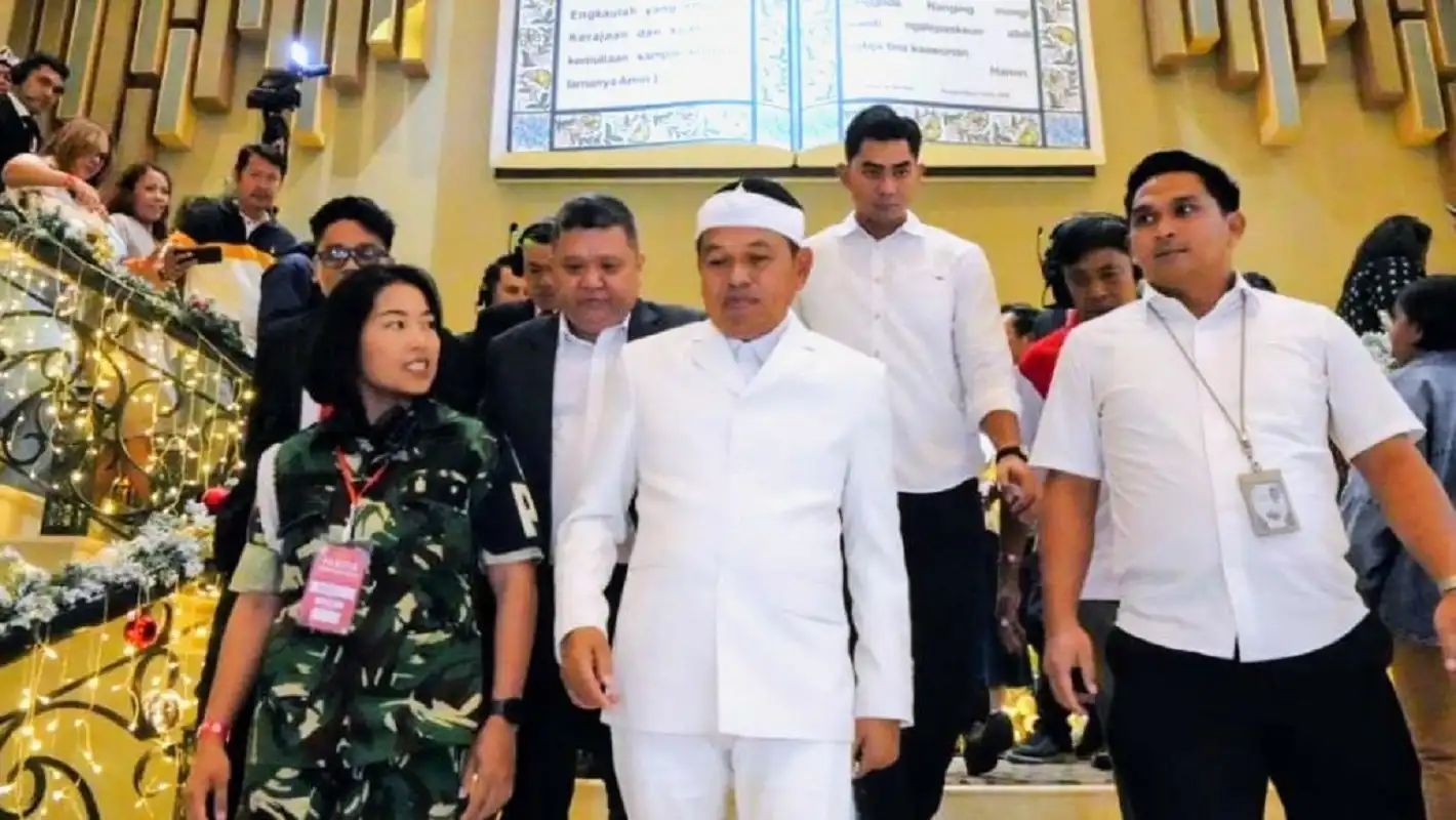 Gubernur Dedi Mulyadi menjamin perayaan Natal 2025 di Jawa Barat berjalan aman dan damai.