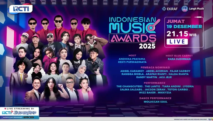 IMA 2025 Digelar, Lyodra hingga The Changcuters Siap Guncang Panggung RCTI