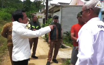: Om Zein sidak banjir di perumahan Bumi Villa Jatiluhur Purwakarta dan menegur pengembang
