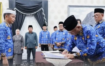 Pelantikan Jaksa M Fahrorozi sebagai Inspektur Purwakarta dari Kejaksaan Agung