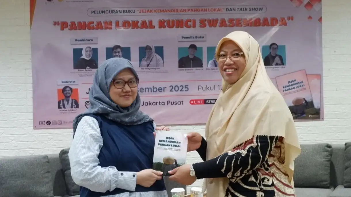 Peluncuran Buku Jejak Kemandirian Pangan Lokal KSPL AJI Jakarta
