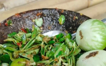 Pencok Katel pedas segar khas Majalengka