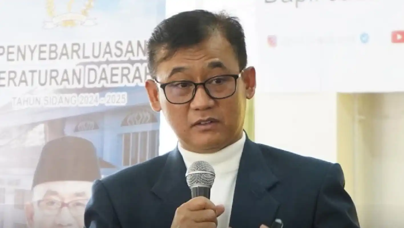 Perbaikan saluran irigasi Cianjur untuk pertanian oleh DPRD Jawa Barat.