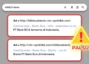 Hati-Hati! Situs Palsu KlikBCA Bisnis Marak Beredar di Mesin Pencarian