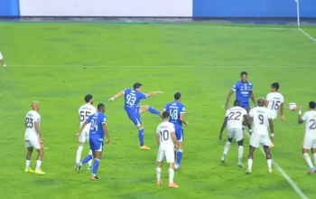 Selebrasi kemenangan Persib 3-1 atas Borneo FC di Liga Super 2025.