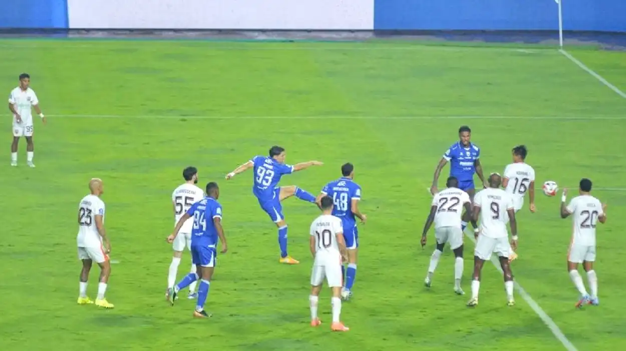 Selebrasi kemenangan Persib 3-1 atas Borneo FC di Liga Super 2025.