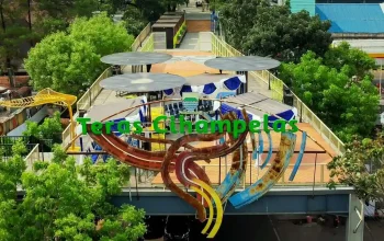 Teras Cihampelas Bandung tempat viral video asusila pasangan remaja