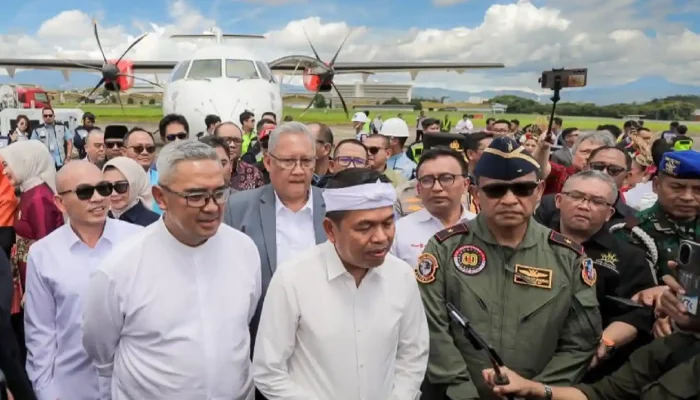 Wings Air Terbang Lagi, Dedi Mulyadi: Dongkrak Pariwisata Kota Bandung