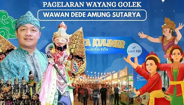 Malam Minggu Seru! Wiskul Purwakarta Hadirkan Wayang Golek di Purnawarman