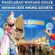 Pentas Wayang Golek Wawan Dede Amung Sutarya memeriahkan Wisata Kuliner Purwakarta.