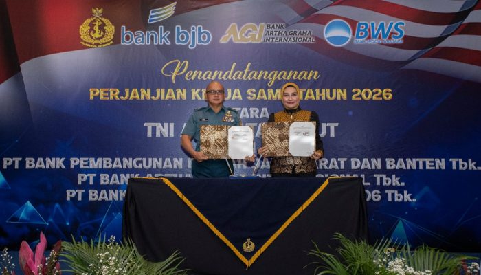 bank bjb Perpanjang Kerja Sama dengan TNI AL, Perkuat Layanan Keuangan bagi Personel Aktif hingga Purna Tugas