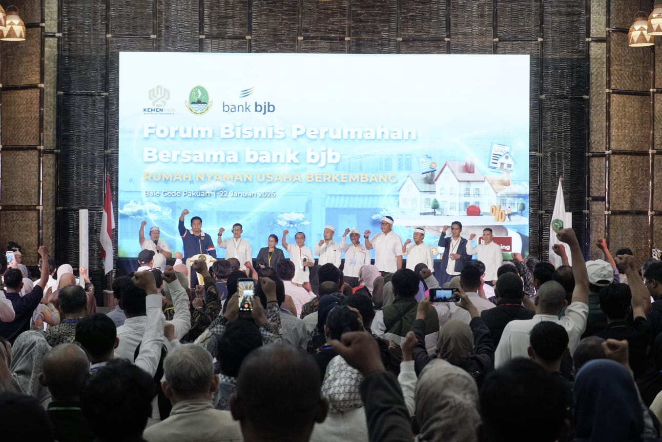 Forum Bisnis Perumahan dan UMKM bank bjb, Catat Rekor Penyaluran KPP Rp70,8 Miliar dalam Sehari
