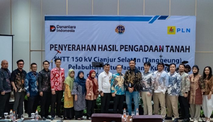 BPN Cianjur Serahkan Pengadaan Lahan ke PLN UIP JBT, Proyek SUTT 150 kV Dukung Keandalan Listrik Selatan Jabar