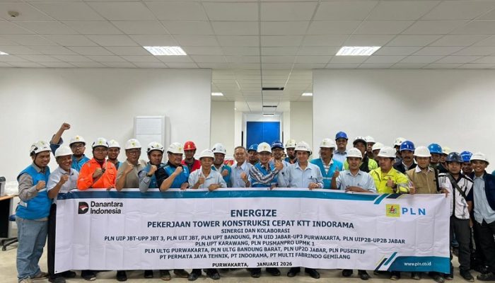 PLN Energize SUTT 150 kV Indorama, Perkuat Keandalan Listrik Industri di Purwakarta