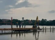 Bangunan di Situ Tujuh Muara Depok Dibongkar, Akses Warga Dibuka