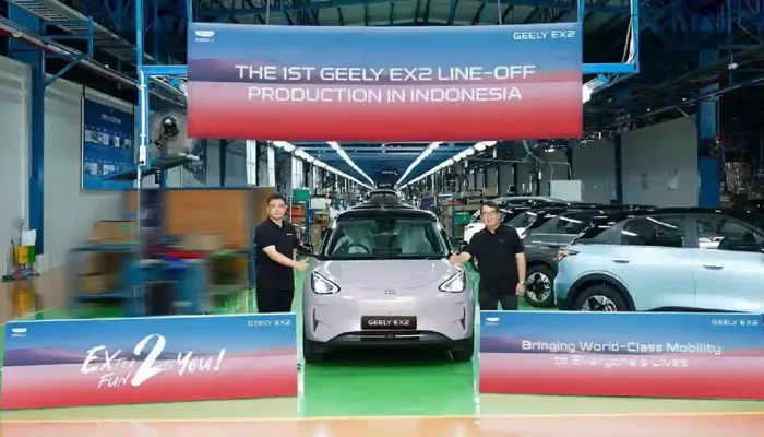 Dirakit di Purwakarta, Pre-Order Geely EX2 Tembus 1.000 Unit