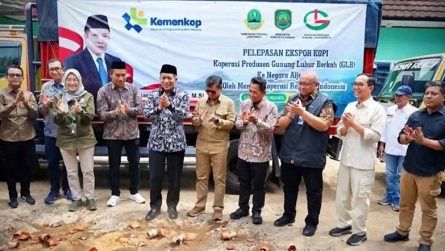 Ekspor kopi Subang 96 ton ke Aljazair dari Koperasi Gunung Luhur Berkah