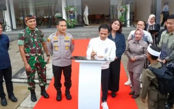 Masjid Tajug Istimewa Nusantara di kawasan hunian murah HWB Purwakarta